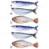 Simulation Fish Cat Toys Soft Plush Activated Kitten Toy Anti-Bite Active Moving Pet Plush Toy for All Breeds Cat Kicker