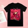 Tričko s krátkým rukávem Cool Kreslené Ležérní Tričko Streetwear Topy Hazbin Hotels Alastor Harajuku Tričko Estetické Oblečení Oversize Trička