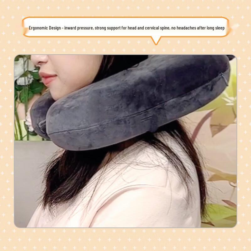 Miling Portable Travel U-shaped Neck Pillow