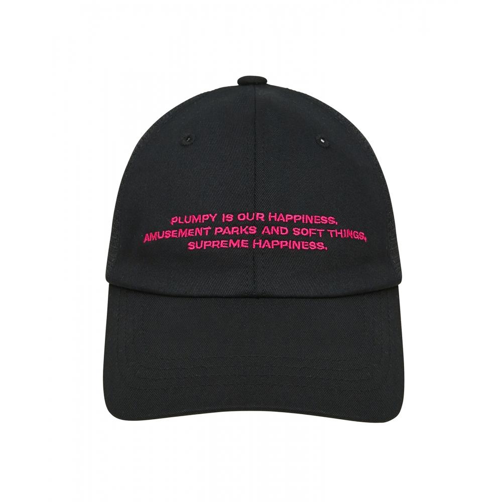 

LUV IS TRUE PY LETTERING MESH CAPBLACK