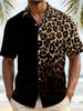 Summer New Style Men's Short-Sleeved Shirt - 3D Spot Print - Street Casual Fashion - Comfortable And Soft
