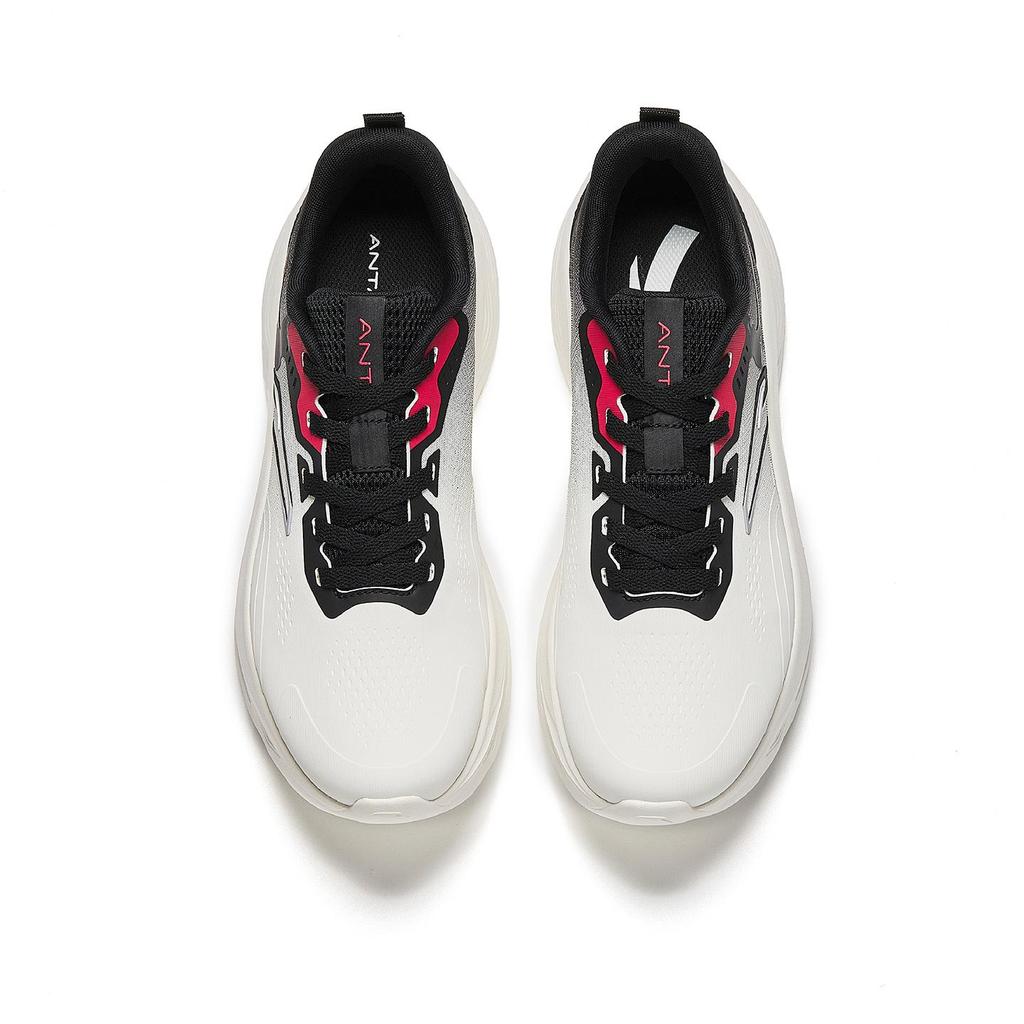 Anta A-FlashLite 4.0 Running Shoes Men Black White Red 912545533-2