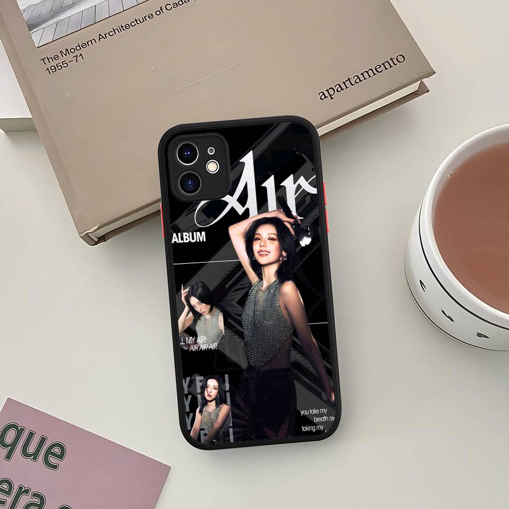 Singer Idol I-ITZY Silicone Case For IPhone 16 15 14 13 12 11 Pro Max Plus X XS MAX Shockproof Matte Cover