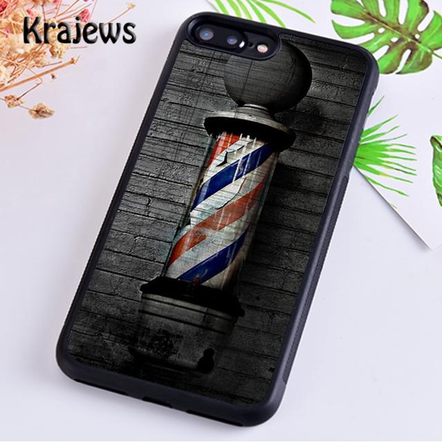 Barber Stripes Scissors For iPhone 17 Air 16 Phone Case Cover 15 14 Plus 12 13 Pro Max Coque Shell Fundas