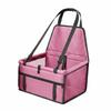 Portable Pet Reinforced Anti-Collapse Construction, Padded, Car Seat with Mesh