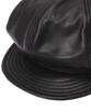 [Schott] KOŽENÁ KŠILTOVKA NEWSBOY, Kožená kšiltovka Newsboy, Pánská, M 010, Černá, 782-5974006