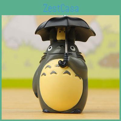 Totoro Süßer Cartoon-Regenschirm Katze Mini-Modell Ornament für Mikro-Landschafts-Requisite
