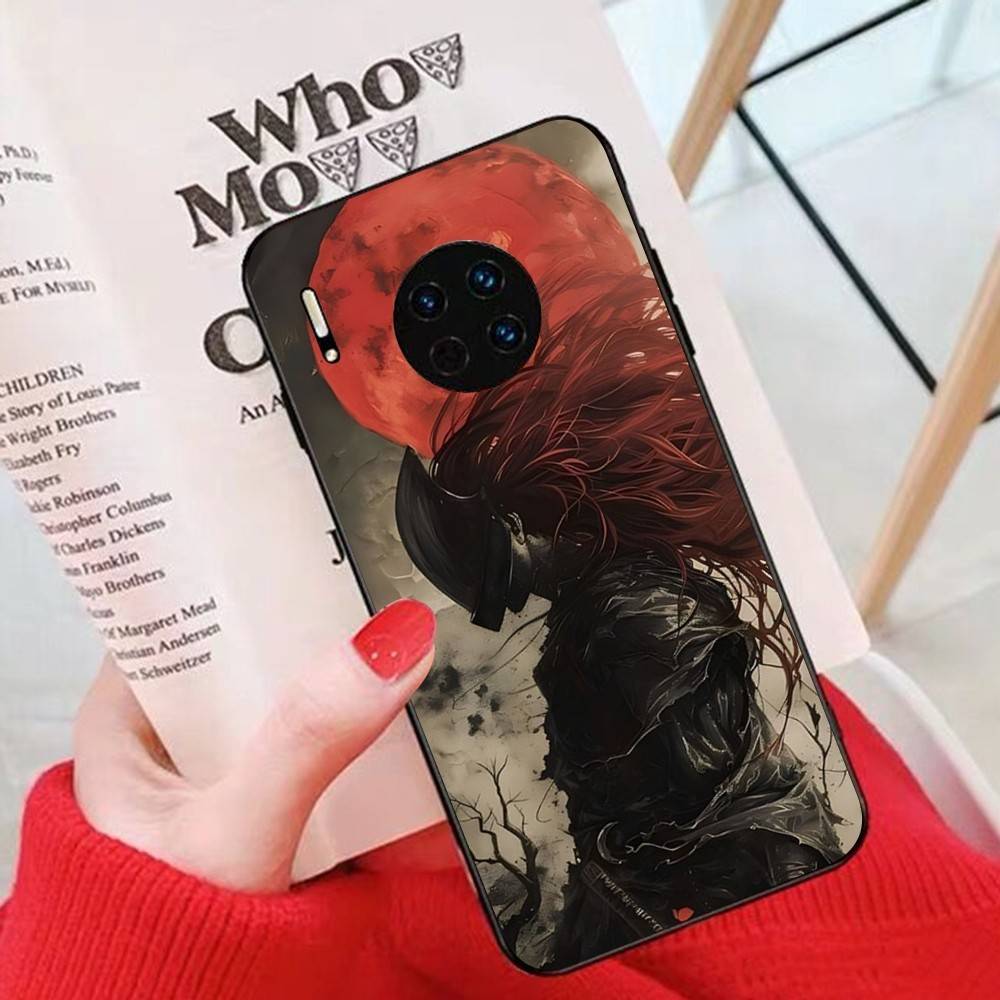 Dark Hunter B-Bloodborne Game Phone Case For Huawei P 8 9 10 20 30 40 50 Pro Lite Psmart Honor 10 Lite 70 Mate 20lite