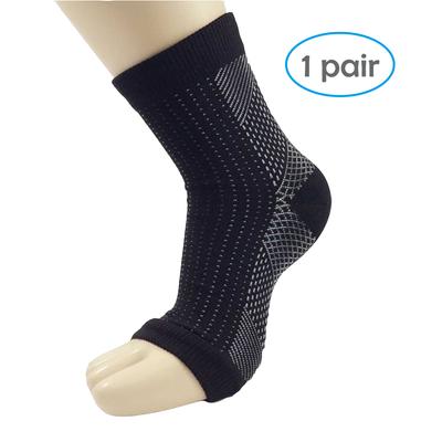 1 Pair Foot Compression Sleeve Stockings, Plantar Fasciitis Quick Recovery Support Stockings, Provide Heel Relief Heel Pain
