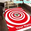 Custom Name Brentford Football Club Crest  Rug, Office Rug, Chair Rug, Carpet for Living Rooms, Doormat Game Rug Home Decor Christmas Gifts