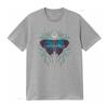 T-shirt Dayseeker Moon Moth Design Notturno Mistico con Accenti Floreali Perfetta per Amanti della Natura Appassionati di Fantasy