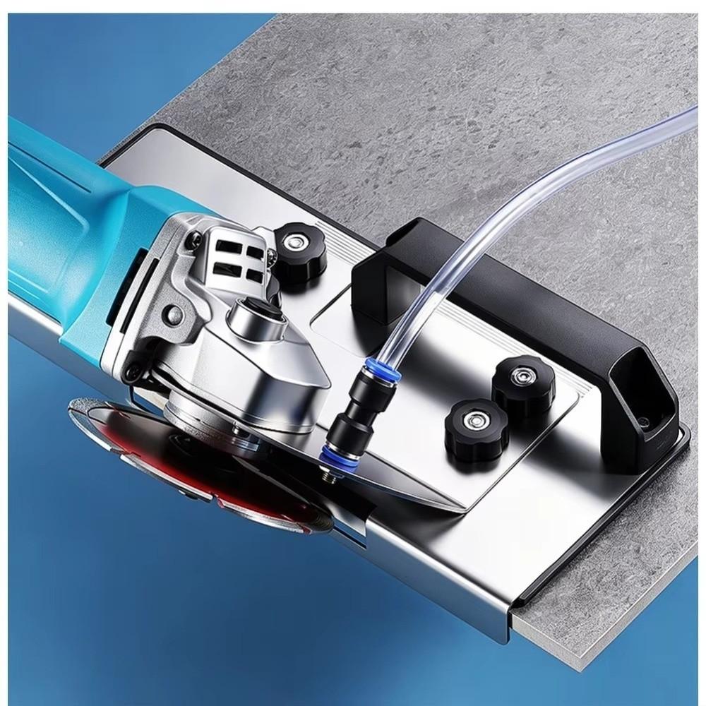 Bevel Edge Cutting Angle Grinder Stand Extended Base Plate Tile Chamfering Tool