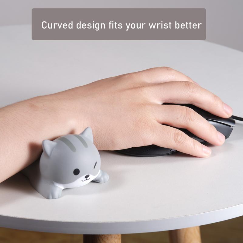 Mouse Pad Wrist Pad For Girls, Cute Cartoon Office Desktop Pad To Relieve Wrist And Hand Support, Hand Pillow.