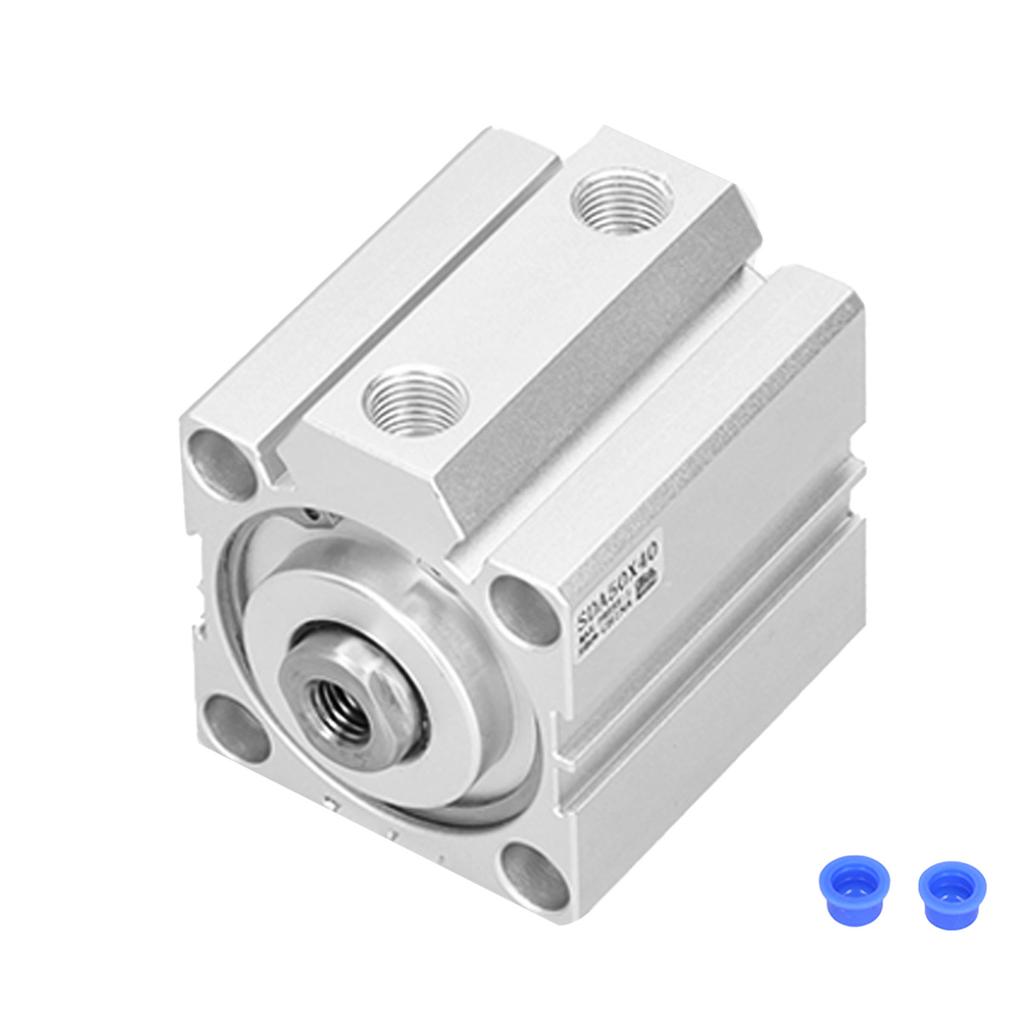 Pneumatikzylinder Dünn Doppeltwirkend Aluminium Industriebedarf SDA50X40