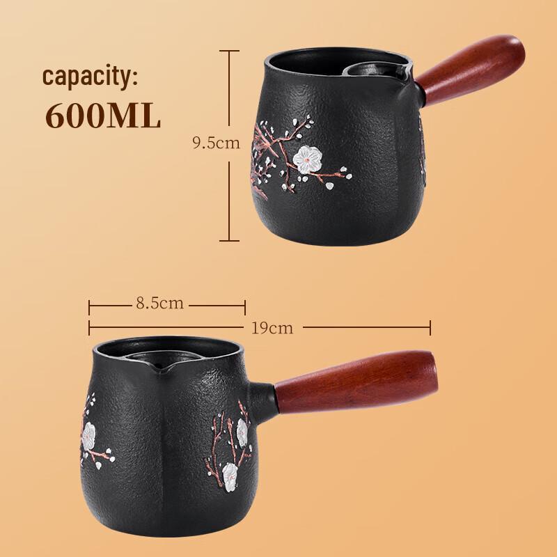 Suncojia Cast Iron Brewing Tea Kettle