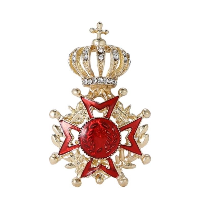 

Елегантні стразові корони, брошки, прикраси для жінок та чоловіків, портативні для офісних вечірок, приладдя та офіційних заходів 1