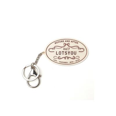 LOTS YOU lotsyou_Nostalgia Keyring Ivory