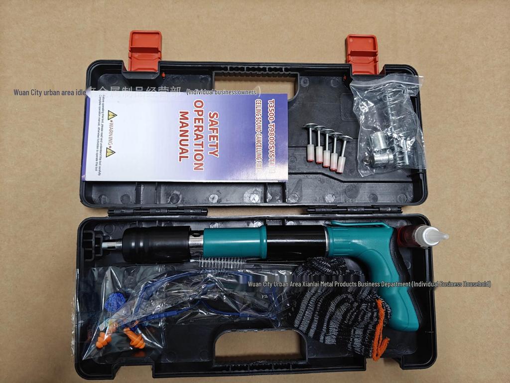 Silent Mini Nail Gun for Concrete and Walls