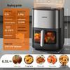 Joyoung 6.5L Dual Heat No-Flip Air Fryer with 3D Humidification CN plug (adapter included)