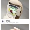 Baby Soft Sole Closed-Toe Sandals Toddlers Ages 1-3 Years Cartoon Design PU Upper PVC Closure Footwear