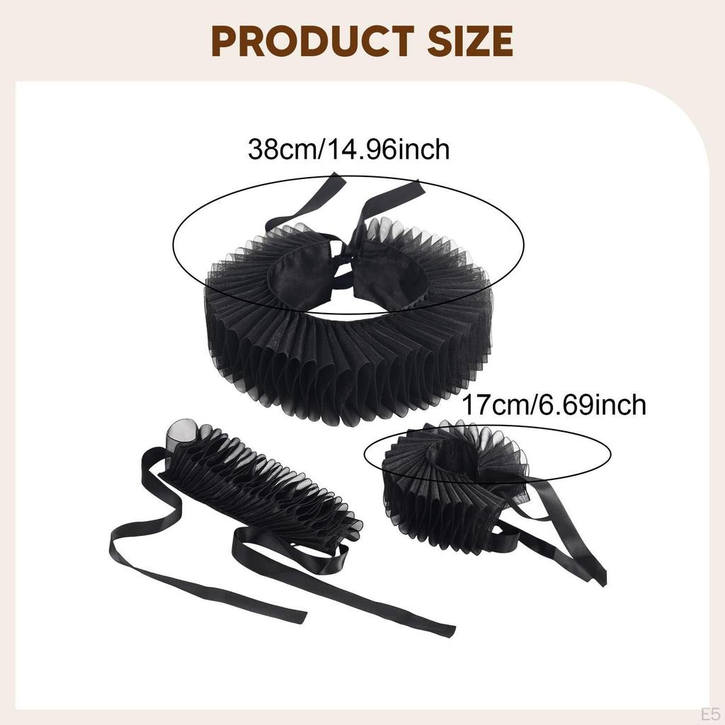 Colonial Gothic Retro Design Adjustable False Neck