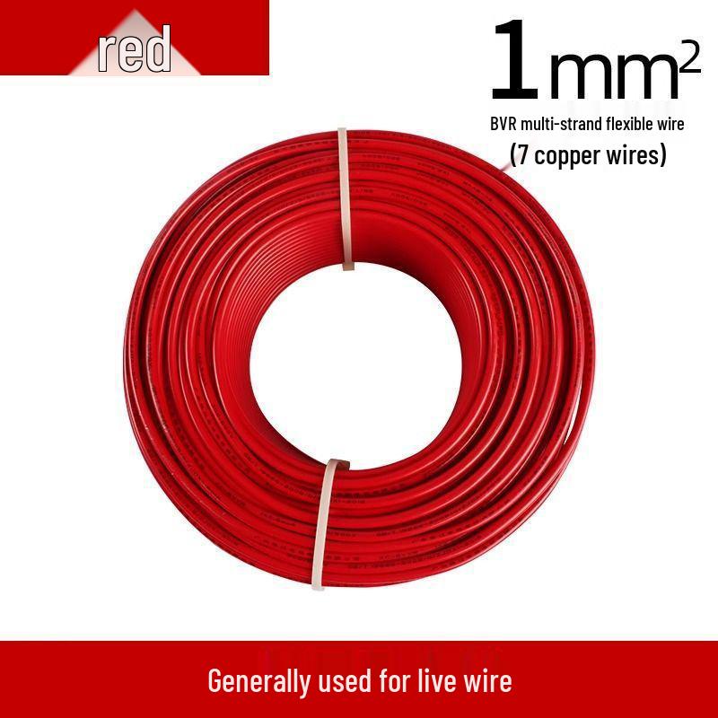 Flame Retardant BVR Stranded Wire: 1.5/2.5/4/6/10 sq mm for Home Decor