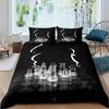 Exquisite International Chess Duvet Cover Set Bedding Set Boy Girl Adult Bedroom Decoration Single Double Large Size 2/3pcs