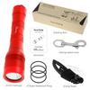 SecurityIng DF08 Scuba Diving Flashlight 1050LM Underwater 150m Deep Waterproof Torch Light with 9 Degree Beam Angle