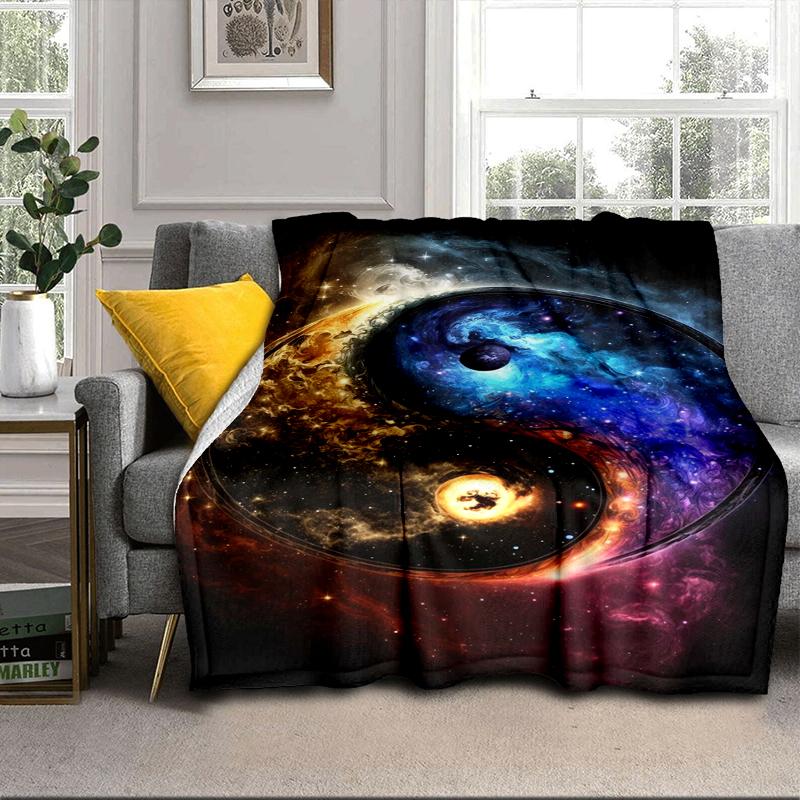 Flame Dance In Blue And Orange Blanket Flannel Blanket Throw Blanket Sofa Cover Blanket Soft Premium Blanket Picnic Blanket Tv Blanket Gifts