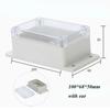 High Quality Waterproof Outdoor Junction Box Transparent 10 Styles Electronic Instrument Housing Case Plastic Enclosure Cover