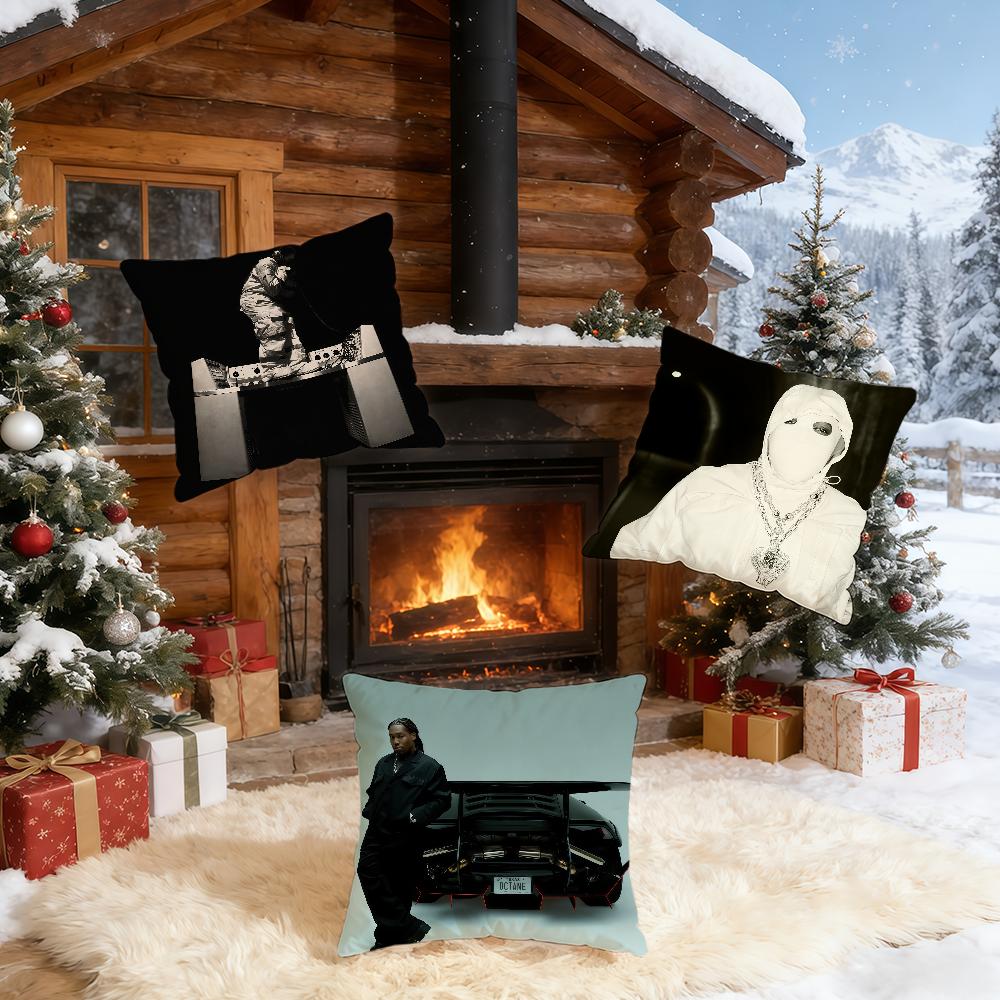 Rapper DDon Toliver Octane cushion cover Home Bedding Sofa living Room pillowcase Simple Soft Skin Cushion Cover Party Gift