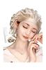 JOLIESSE SILK Silk 30 Momme Silk Hair Natural for Long and Short Includes Hair Nail Elastic Band Set Nightcap, Cap, 100% Silk, Hair, Scrunchie, Tie,