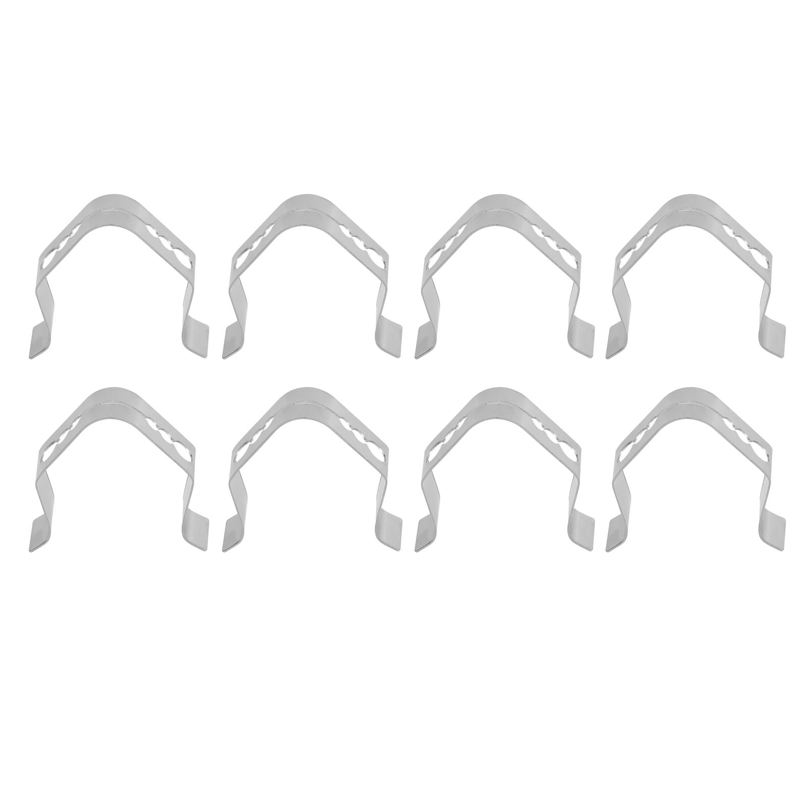 Konnwei 8Pcs Universal Meat Thermometer Probe Clip Holder For Ambient Temperature Readings Bbq Oven Grill Tool