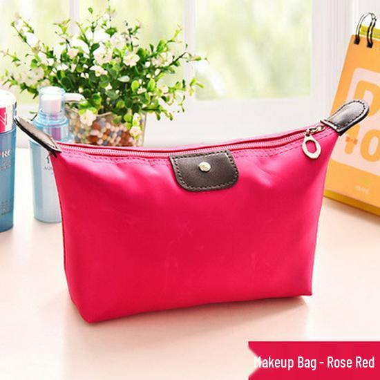 Portable Dumpling-Shaped Cosmetic Travel Bag