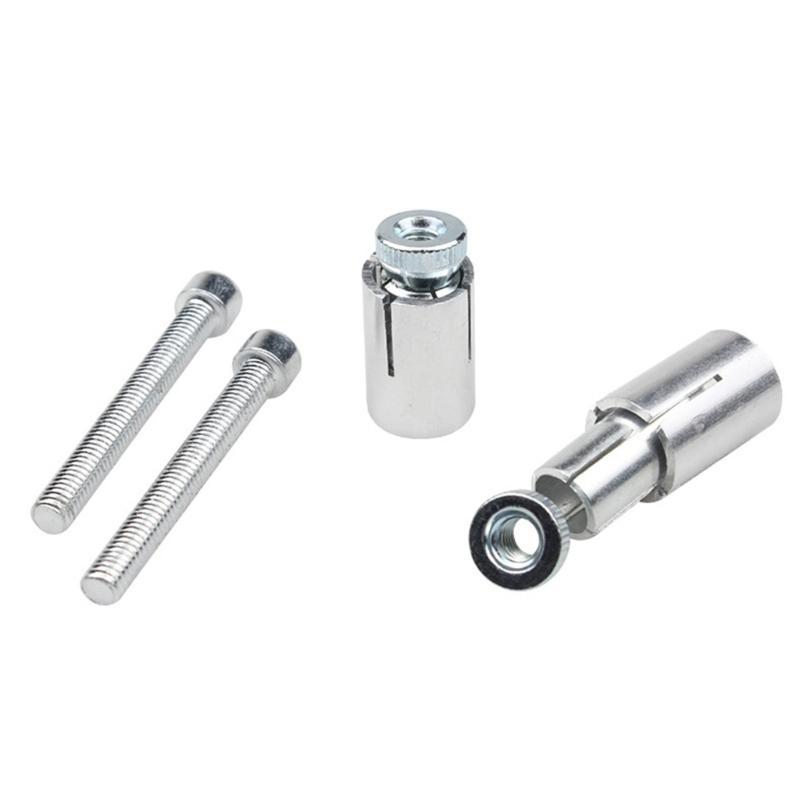2set 13-19mm Motorcycle Expansion Screw Handguard Handlebar End Plugs Screw Universal Handle Bar Expand Screws Accessories