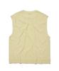 Covernat Boucle Mixed Knit Vest Butter