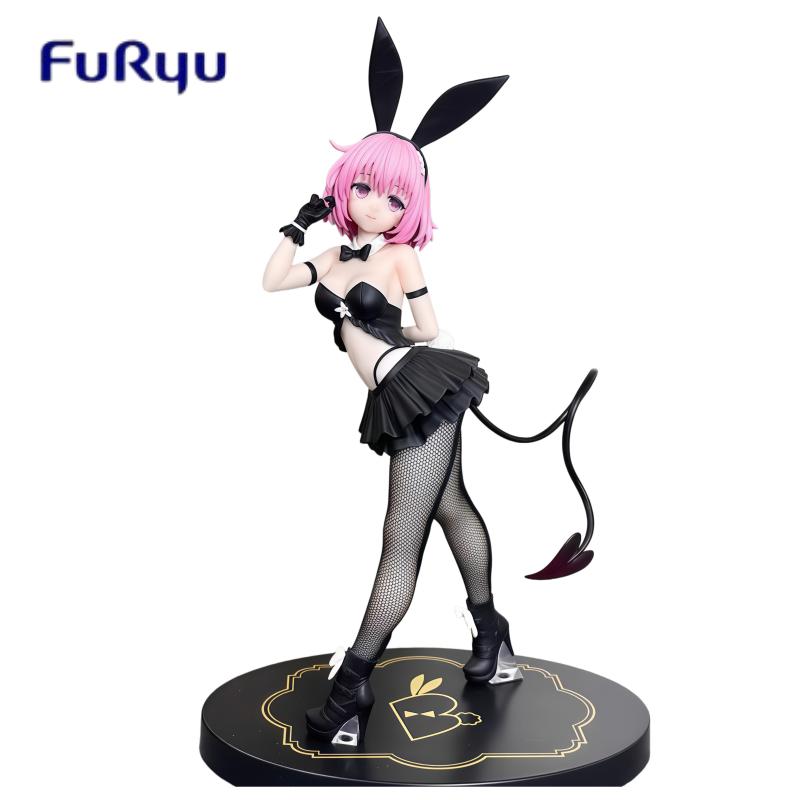 NEW Genuine FuRyu To Love Ru Darkness 27cm Momo Belia Deviluke BiCute Bunny Girl Desktop Cute Anime Figure Toys Gift