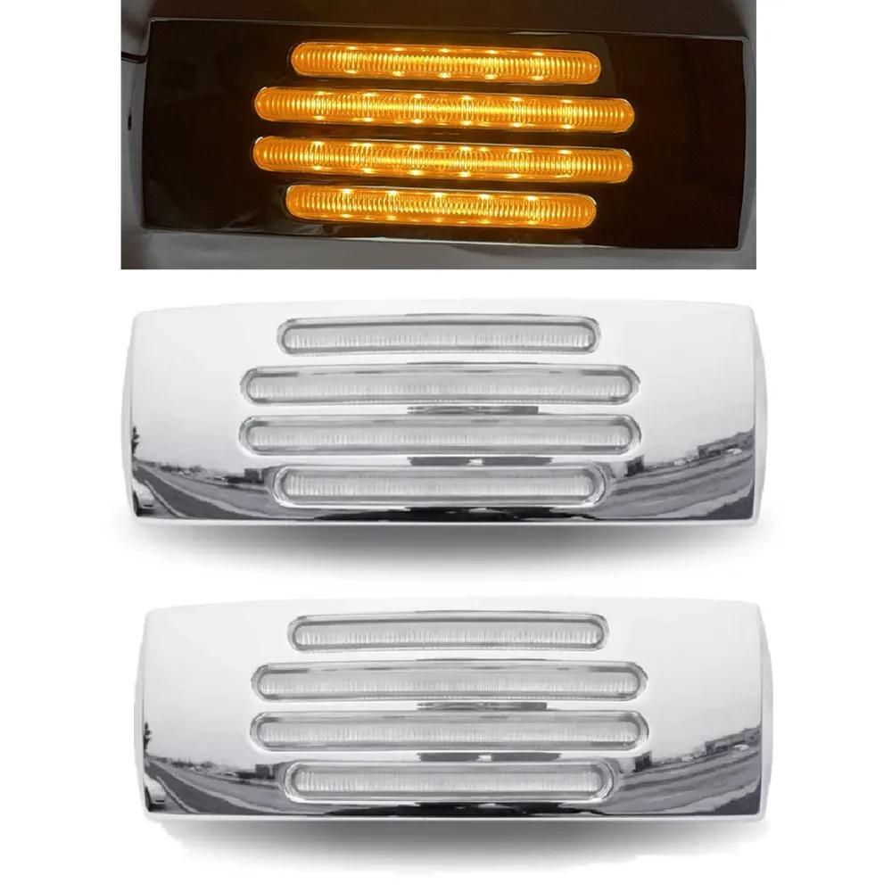 10PCS 22 LED Clearance Side Marker Light For 12V Truck Trailer RV Waterproof Warning Tail Light Truck Lights Accessorie