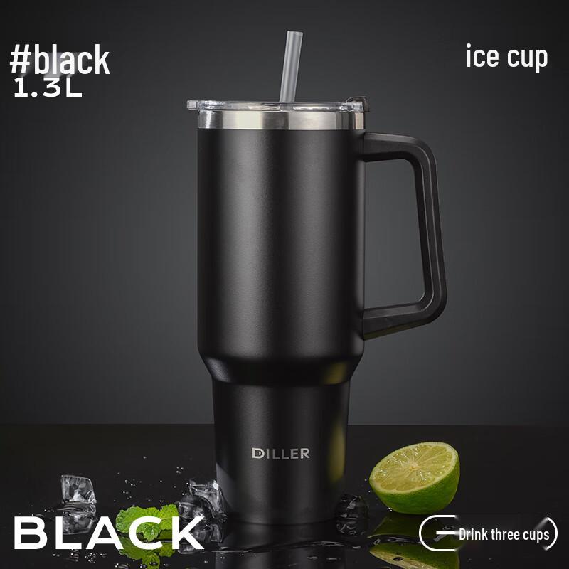 Dilebao Mega Insulated Stainless Steel Straw Water Bottle