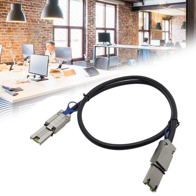 Mini 26Pin Hybrids Cable SFF-8088 To SFF-8088 Cable Easy Installation 1m 6Gbps SAS2.0 Cable for Raids Systems