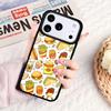 Hamburger Fries Pizza Fast Food Phone Case For IPhone 17 16e 15 14 13 12 11 Pro Max Air Mini Soft Protective Cover