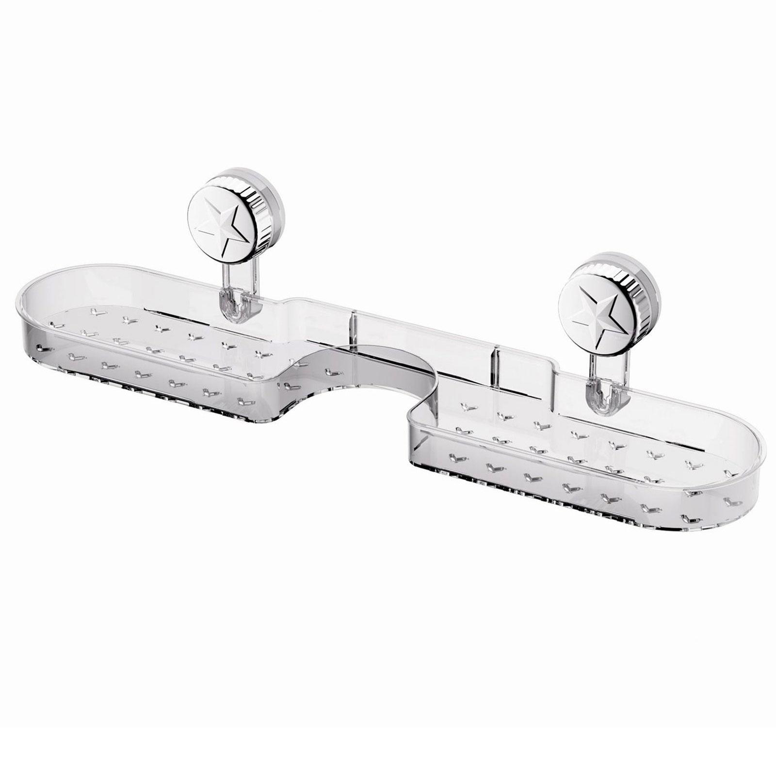 

Присоски для душа, органайзеры для ванной с большой емкостью, без сверления, полки для ванной, кухонные полки для специй A