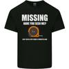 Missing Tape Measure Funny Carpenter DIY Mens Light Cotton T-Shirt