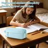 Double Layer Pencil Case - Large Capacity Multi-Compartment Pen Holder for School Supplies