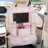 Car storage bag Cartoon car seat storage bag Hanging bag Car multi-functional storage box Trash can