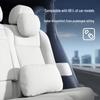 Q05 Headrest Lumbar Support Pillow - Essential Neck & Lumbar Protection for Car Interiors