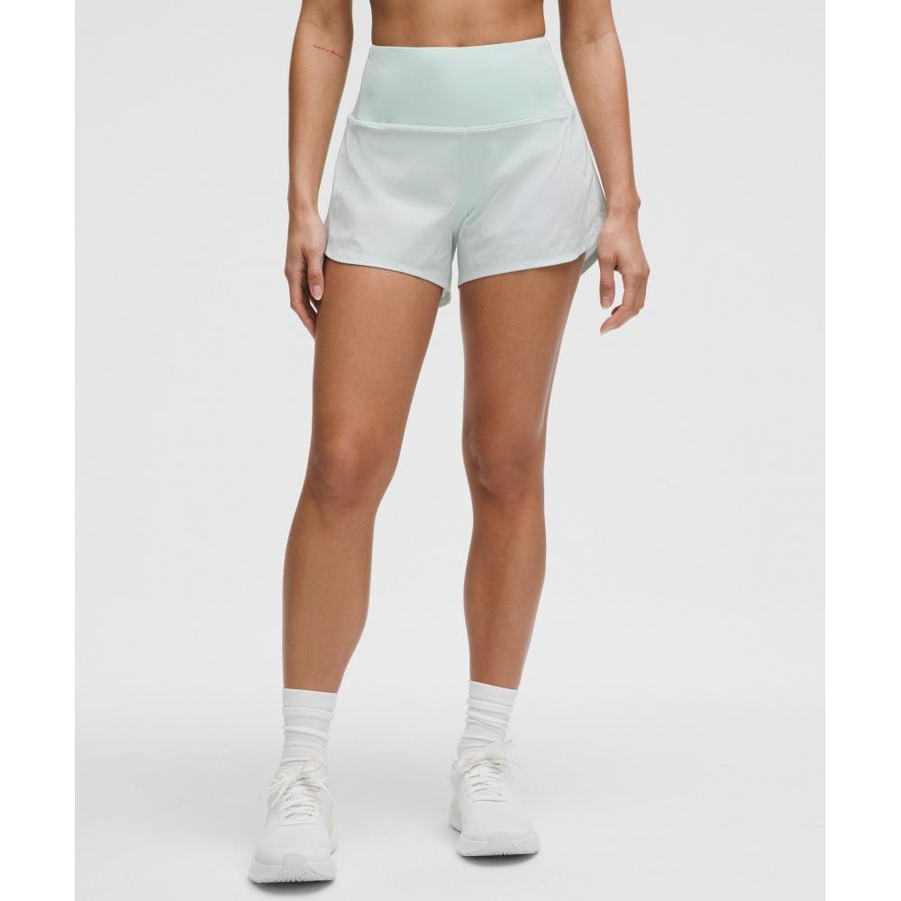 

Lululemon Speed Up High Rise Lined Short 4 Mint Breeze 6/4