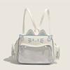 Y2K Koreanisch Japan Kawaii Katze Ita Tasche PU Niedliche Mädchen Transparente Tasche Ästhetisch Schulter Umhängetaschen Damenmode Rucksäcke