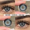 Blue Eye Color Lens 1 Pair Green Colored Pupils for Eyes Natural Fashion Color Contact Lenses Gray Eye Contacts Yearly