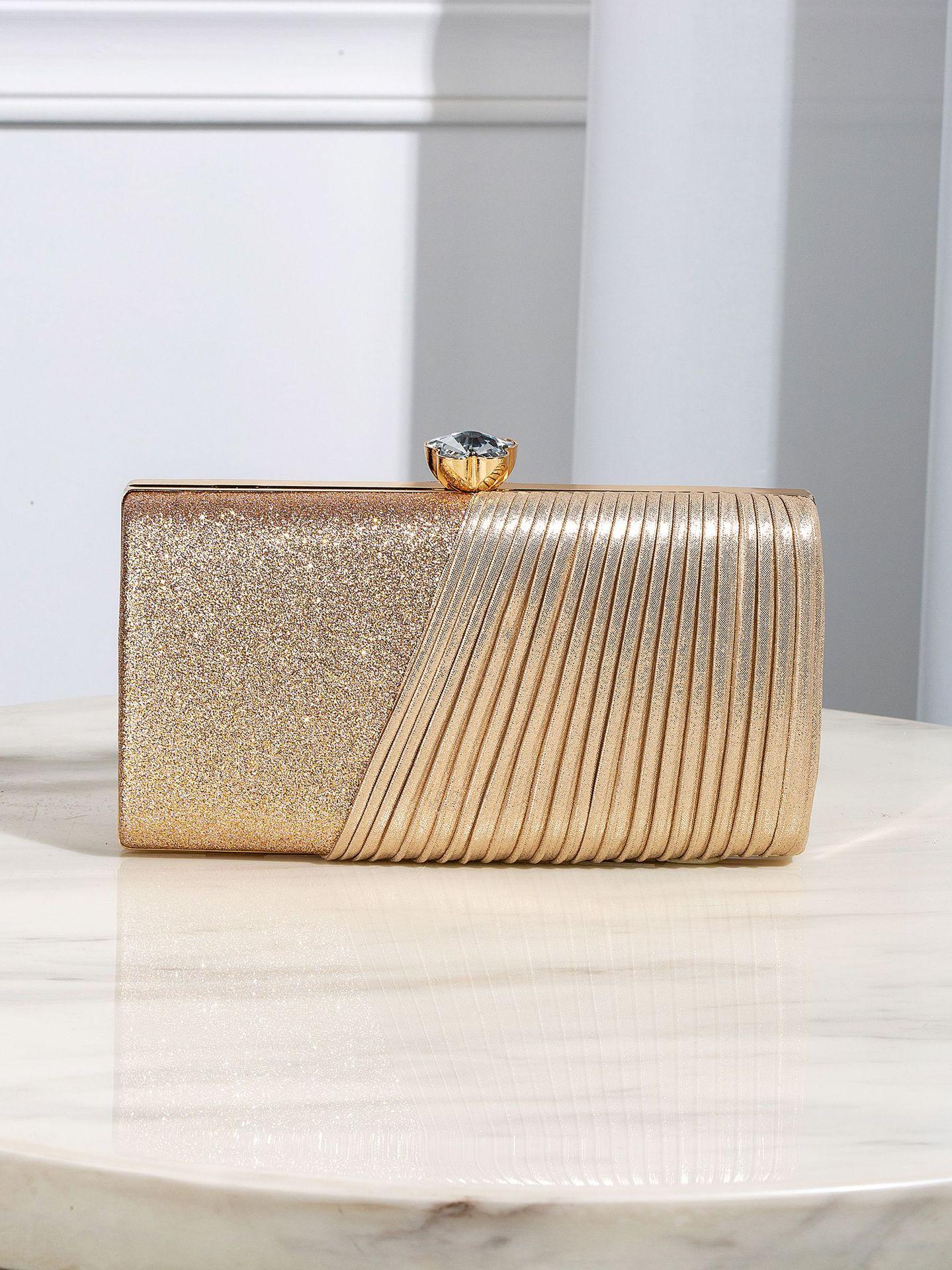 

Women Evening Bag Sparkly Clutch Purses for Women Wedding Party Prom Shoulder Bags Glitter Cocktail Prom Lady Handbags шампанського